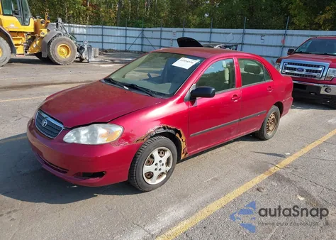 2008 Toyota Corolla Ce из США, поврежденный, VIN 2T1BR32E08C876710